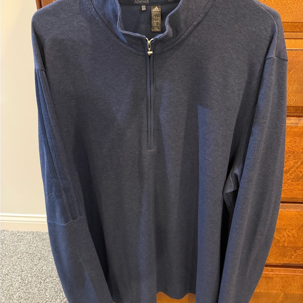 Adidas Men's Blue Sweater